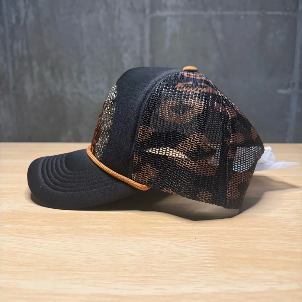 Wild Feather Camo Trucker Hat - Picture 3 of 6